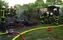 Gartenlauben Brand Koeln Porz Westhoven P062